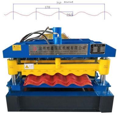 Dx 1100 Cold Bending Metal Sheet Roof Tile Forming Machine in China