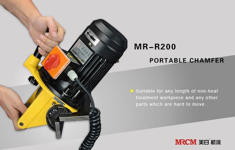 Portable Chamfering Machine/ Chamfer Mrcm Mr- R200 with Long Service Life