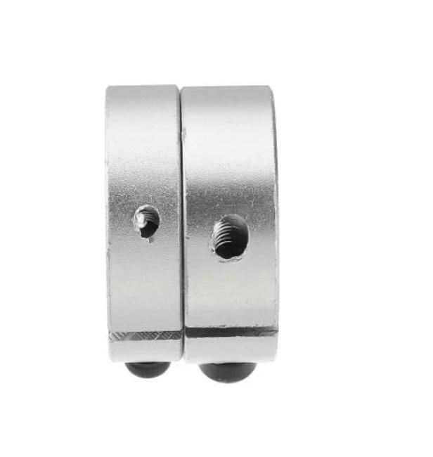 Hot Sell Round Aluminium Alloy Linear Rail Shaft Stop Collar Shaft CNC Parts