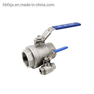 China Hot Sale Professional Manufacturer Plastic Small PVC Blue Ball Valve