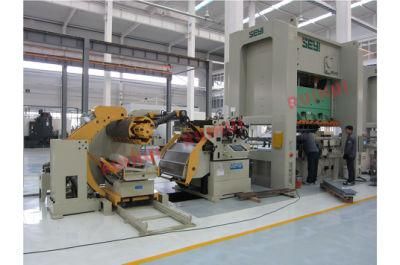Metal Sheet Uncoiler Straightener Feeder Machine Macthing Yeyi Press (MAC2-1100F)