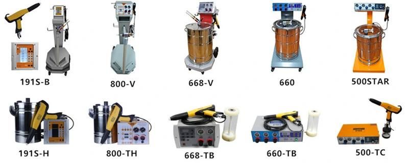 Portable Powder Coating Cup Gun Spray Equipment