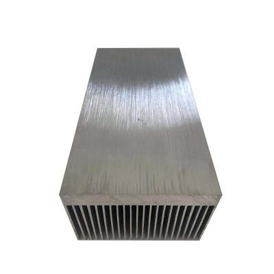 High Power Dense Fin Aluminum Heat Sink for Inverter and Radio Communications and Apf and Power and Welding Equipment and Svg and Electronics