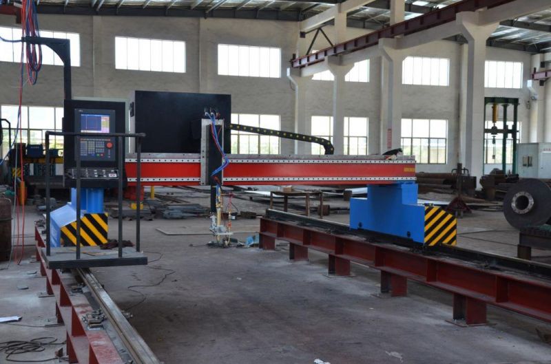 China Cheap Automatic CNC Metal Steel Plate Carbon Steel Stainless Steel Plate Automatic Gantry Type Flame Plasma Straight Strip Cutting Machine for H Beam