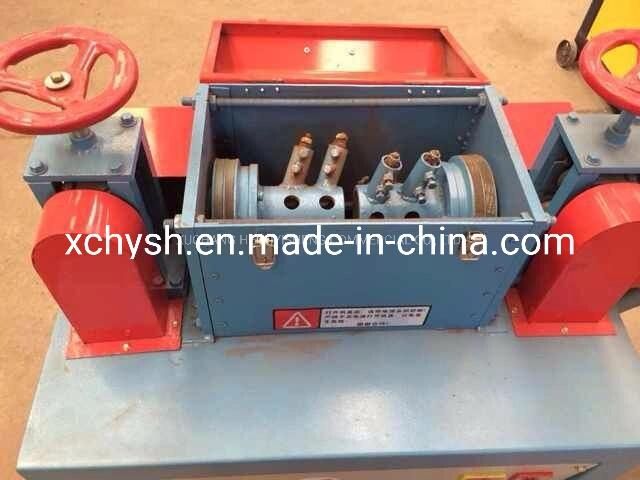 Customized Manual Rust Remover Automatic Cleaning Pipe Tube Derusting and Painting Machine