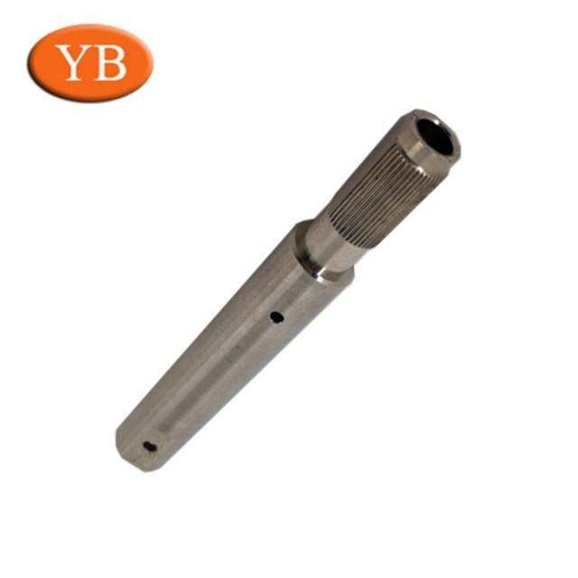 Stainless Steel Machine Machining Parts with Threaded Handle Connection Shaft Precision Machining Accessories