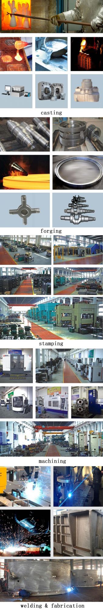 Densen Customized Centrifugal Casting Parts Wholesale, Bronze Bushing for Oil Drill Equipment