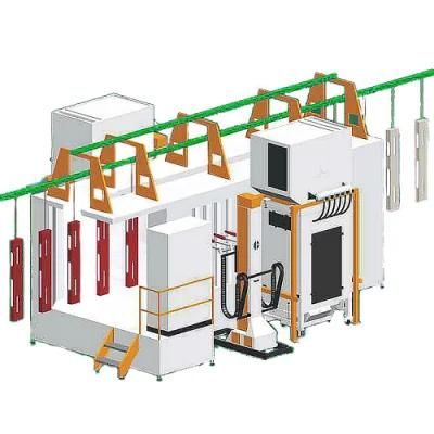 Powder Coating System with Advanced Spray Booth