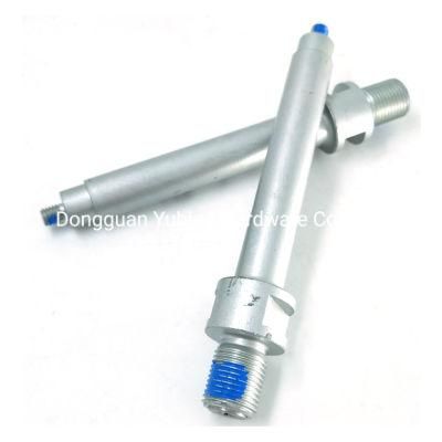 CNC Machined Steel Pedal Axle for Motorcycle with Galvanized