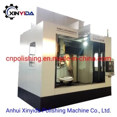 Automatic 3000mm Diameter Dished Head Polishing Machine with Well Protected for Sale