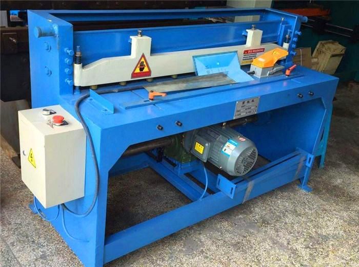 1300mm Manual Sheet Metal Small Guillotine Electric Shearing Machine