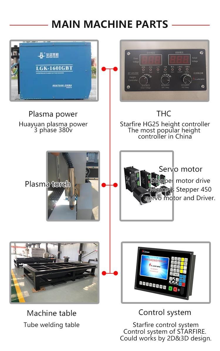 2021 Hot Sale Heavy Duty Plasma Cutting Machine