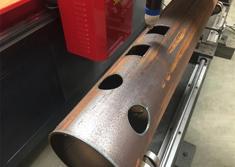 High Quality Round Pipe Tube Metal Sheet 1530 CNC Plasma Pipe Cutting Machine Remax 1530