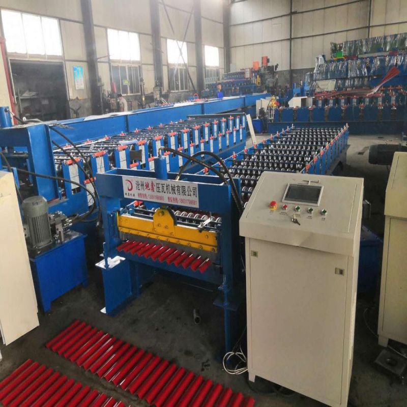 Corrugated Metal Roofing Color Steel Roll Forming Machine