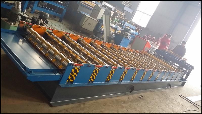 Dx 1100 Color Steel Sheet Roof Tile Forming Machine