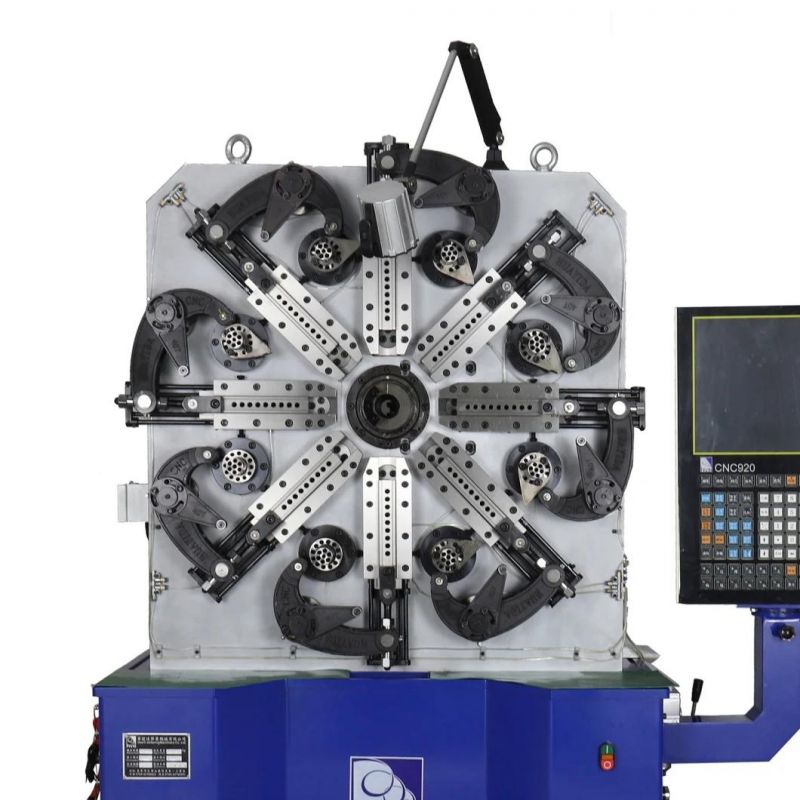 Hyd Three Axis Multi-Functional Auto Wire Coiling Computer Spring Forming Machine