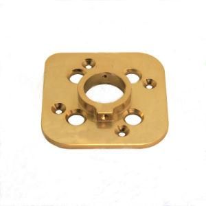 CNC Part for Leaching Stirred Tank Gold Anodized Aluminum