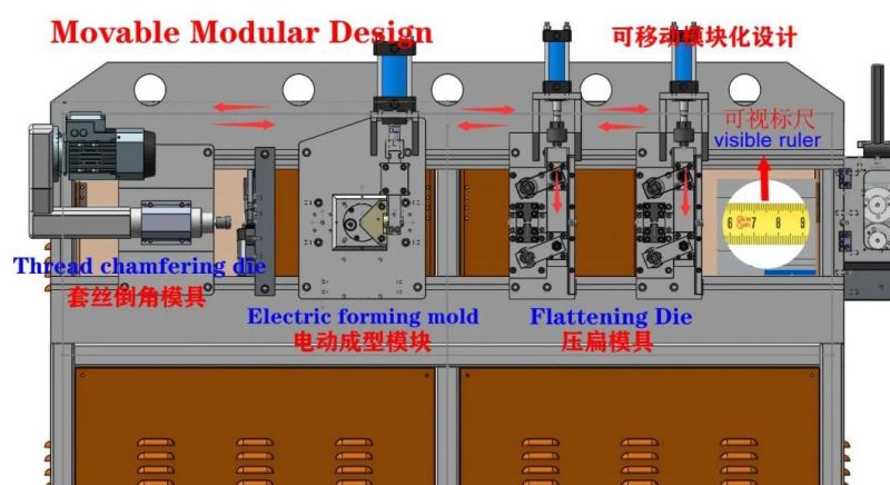 Seamless Paint Roller Wide Use Wall Brush Handle Making Machine