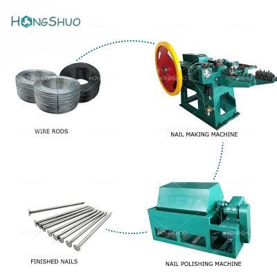 New Type Low Price Best Quality Steel Wire Nail Making Machine in China