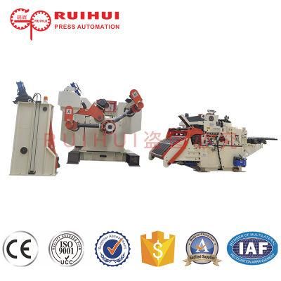 Uncoiler Straightener Feeder 3 in 1 Feeding System Cutting System for Press Machine Suitable for Super Thick Material