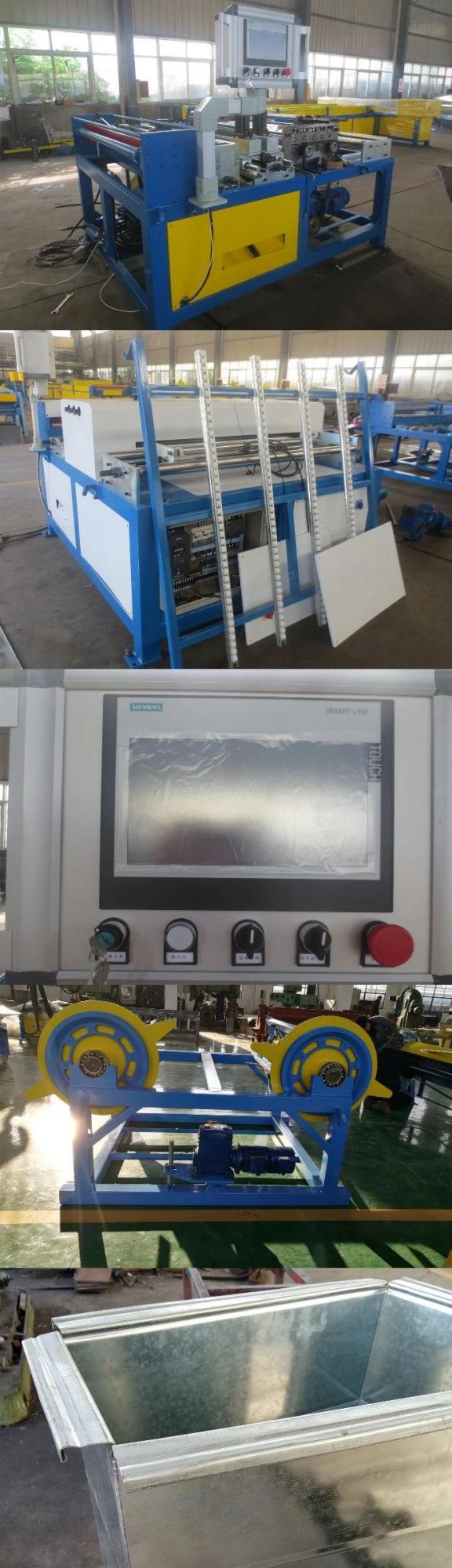 Nanjing Ysdcnc Comapny HVAC Air Duct Auto Line Two