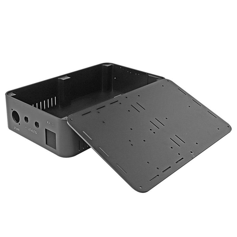 Custom CNC Milling Aluminum Anodizing Amplifier Enclosure Case