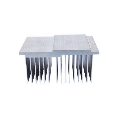 Aluminum Skive Fin Heat Sink for Electronic Devices with Thermal Simulation Test of Product