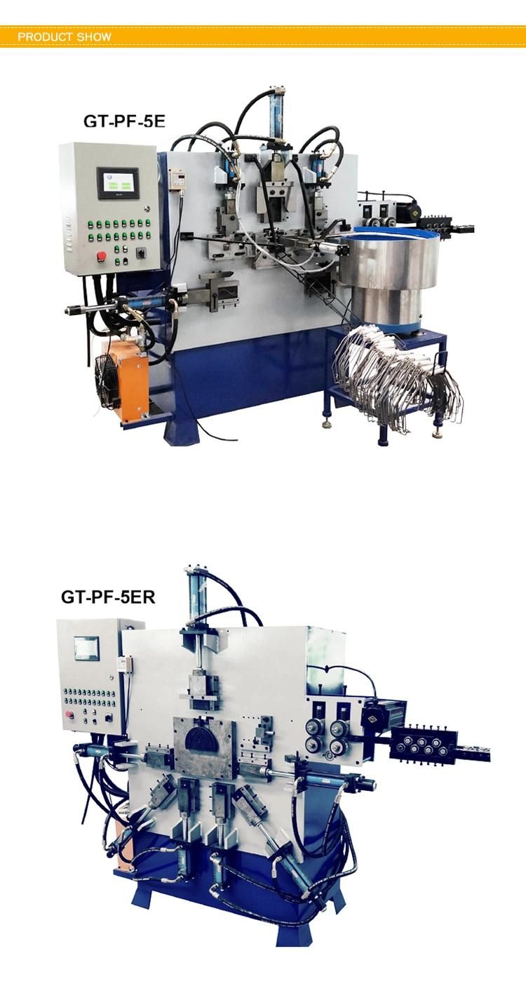 Automatic Mechanical High Speed Metal Wire Bucket Handle Making Machine/Plastic Gripper Handle Forming Machine