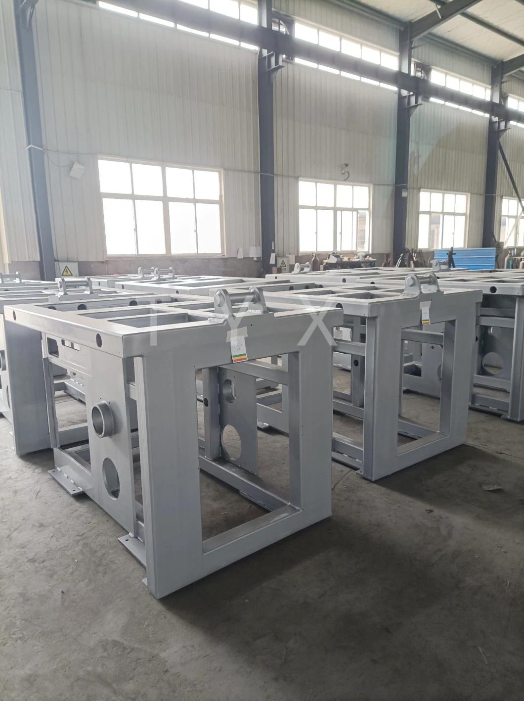 Welding Machine Frame Part CNC Machining Machinery Part