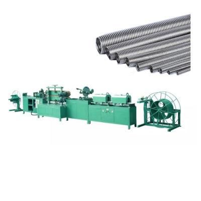Continuous Helical Sprinkler Hose Making Machine, Fire Fighting Hose Production Line/Flexible Metal Sprinkler Hose Making Machine~