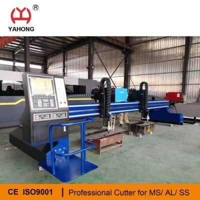 Dragon Double Head Cutting Machine with Plasma and Flame Cutting Function