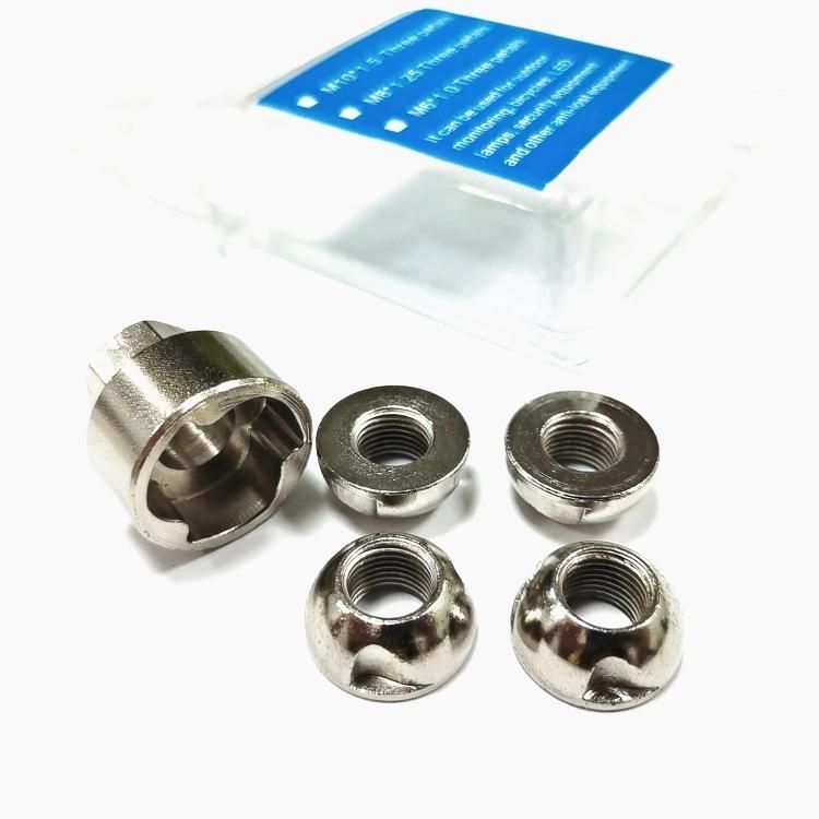 Customized Head and Size Security Bolt and Nut for Bicycle