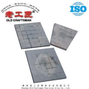 Tungsten Cemented Carbide Welding Plate for Mining Tool