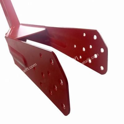 OEM Customized Precision Machining Part Red Anodized Bending Cutting Stamping Laser Cutting Sheet Metal Parts Fabrication