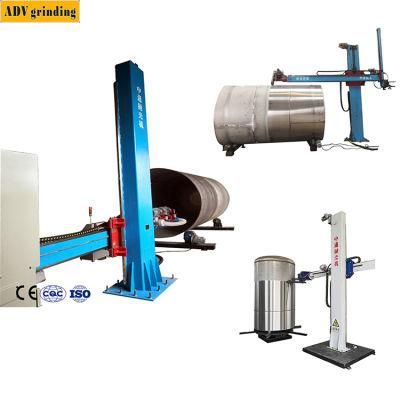 Tank and Dish Head Polishing Machine for Stainless Steel Cylinder and Shell Cover