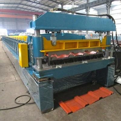 Mexico Type Hydraulic Steel Cold Metal Roofing Rolling Machine with ISO Ce SGS BV