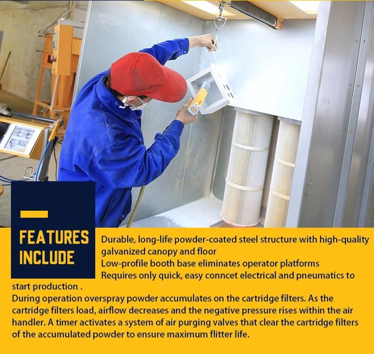 Powder Coating Spray Booth (colo-S3512)