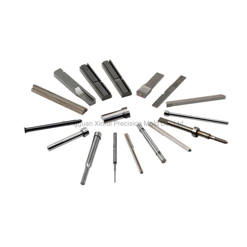 Customized Mold Components Ejection Pins Ti Coating CNC Processing Mold Parts.
