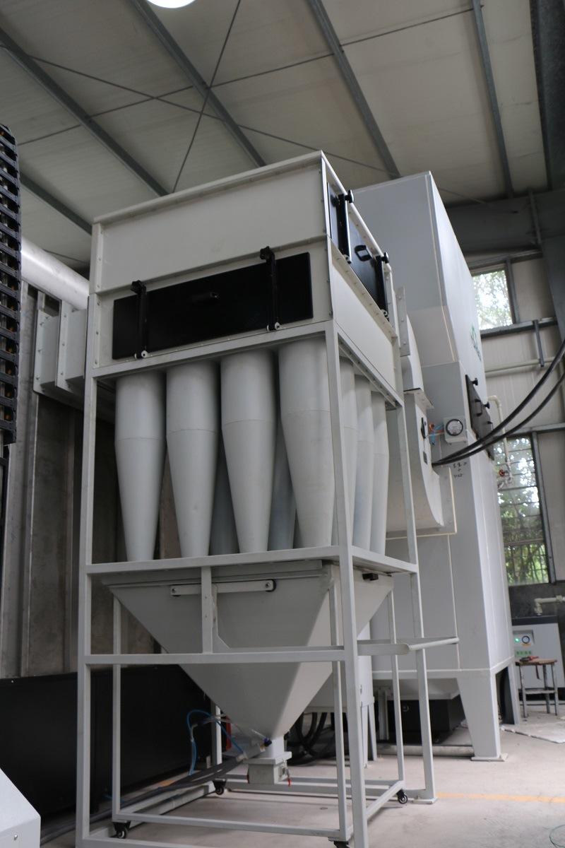 Automatic Multi-Cyclone Powder Coating Booth for Powder Coating Line