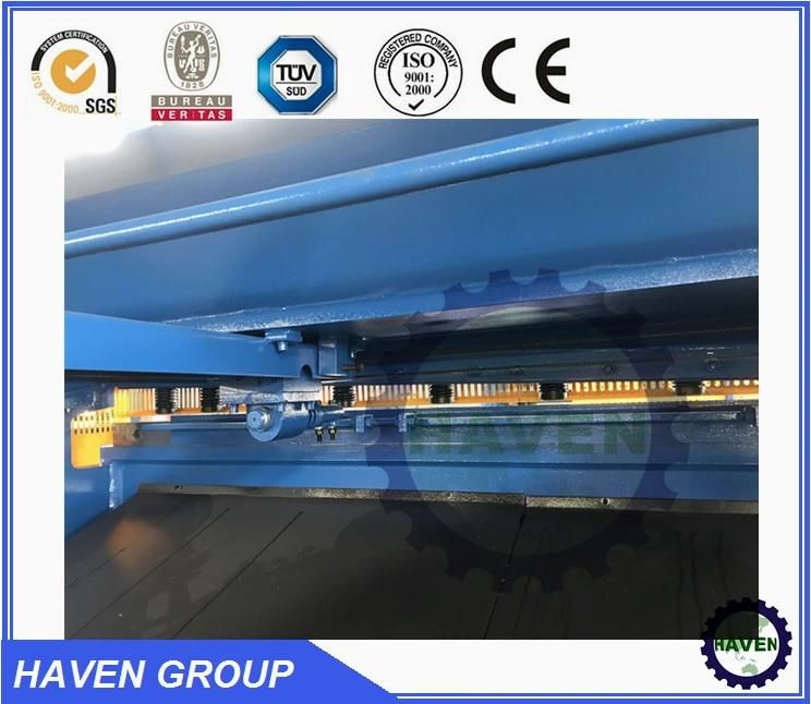 QC11Y-16X4000 Hydraulic Guillotine Shearing Machine, Steel Plate Cutting Machine