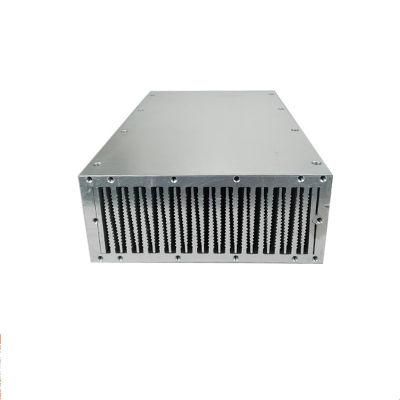High Power Dense Fin Aluminum Heat Sink for Welding Equipment and Svg and Power and Apf and Inverter