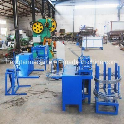 High Quality Reasonable Price Full Automatic Concertina Razor Barbed Wire Machine