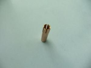 Brass Turned Part with Milling Groove