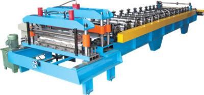 Single Press Mold Steel Tile Forming Machine