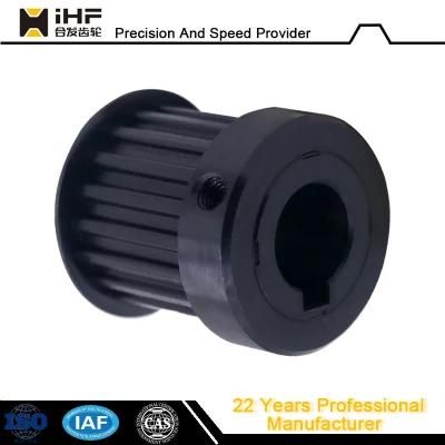 Ihf Aluminum 3m 20 Teeth Surface Blackening Synchronous Timing Belt Pulleys with Transmission Wheel