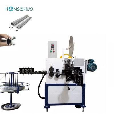 Cheap Sofa Mattress Clip Nail Maker/ Buckle Cloth Nail Making Machine Price