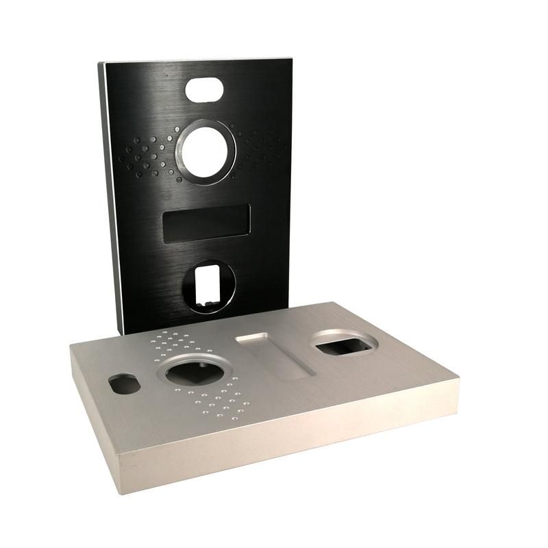 CNC Milling Aluminum Camera Lens Parts Black Anodized Camera Acces