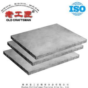 Unground Tungsten Cemented Carbide Plate with Different Shapes