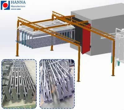 Metal Racking Powder Coating System