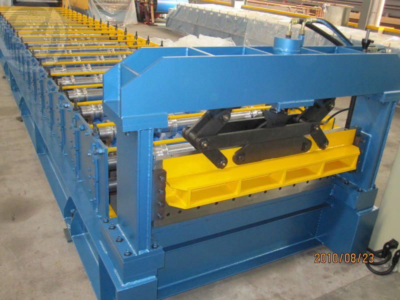 Corrugated Steel Sheet Metal Roof Wall Panel Rollformers Glazed Tiles Roll Forming Machine Factory Price with ISO9001/Ce/SGS/Soncap